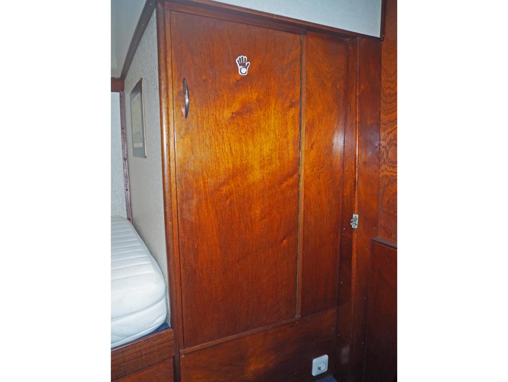 Achterkajuit, Accommodatie